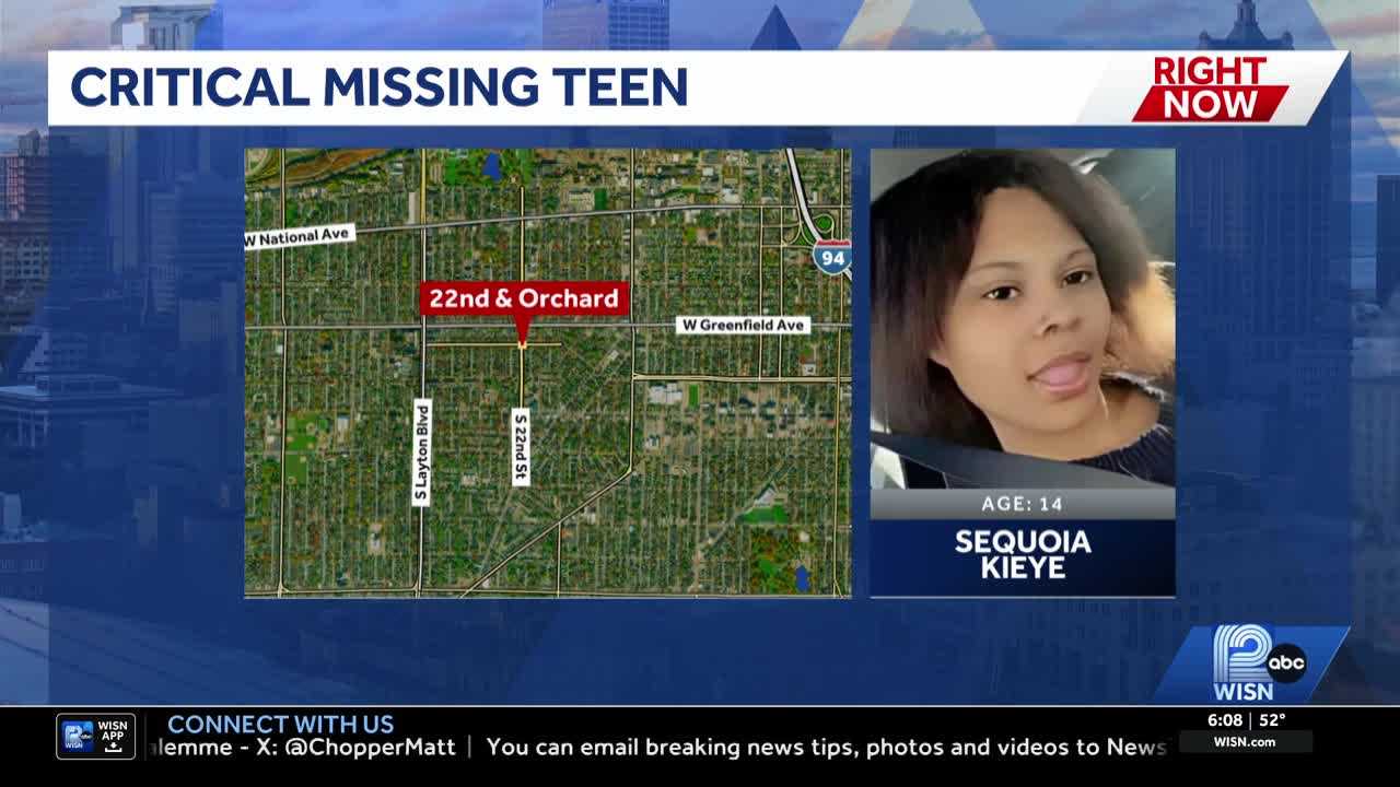 Police searching for critically missing 14-year-old Milwaukee girl — WISN 12 Milwaukee, Austin Community news