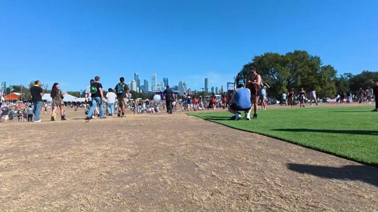 Zilker Park's Great Lawn remains closed following ACL Fest restoration — KVUE (Austin)