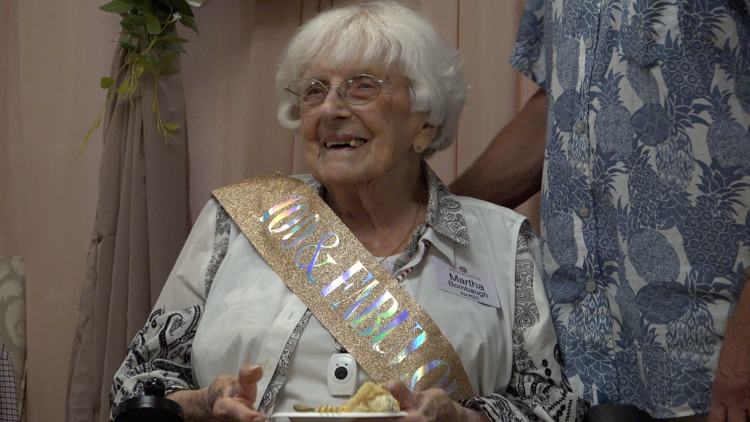 Austin centenarians ages 100 to 104 honored at Westminster senior living — KVUE (Austin), Austin Community news