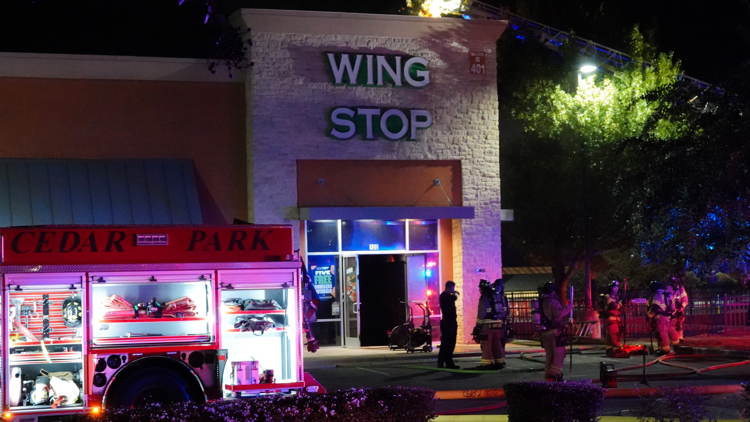 Thursday morning fire prompts temporary closure at Wingstop in Cedar Park — KVUE (Austin), Austin Dining news