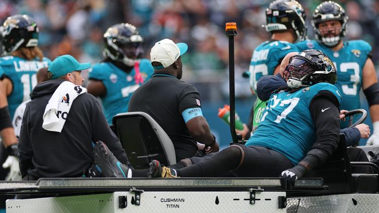 Anton Harrison injury update: Jaguars OL reportedly to miss rest of year — First Coast News Sports JAX, Austin Sports news