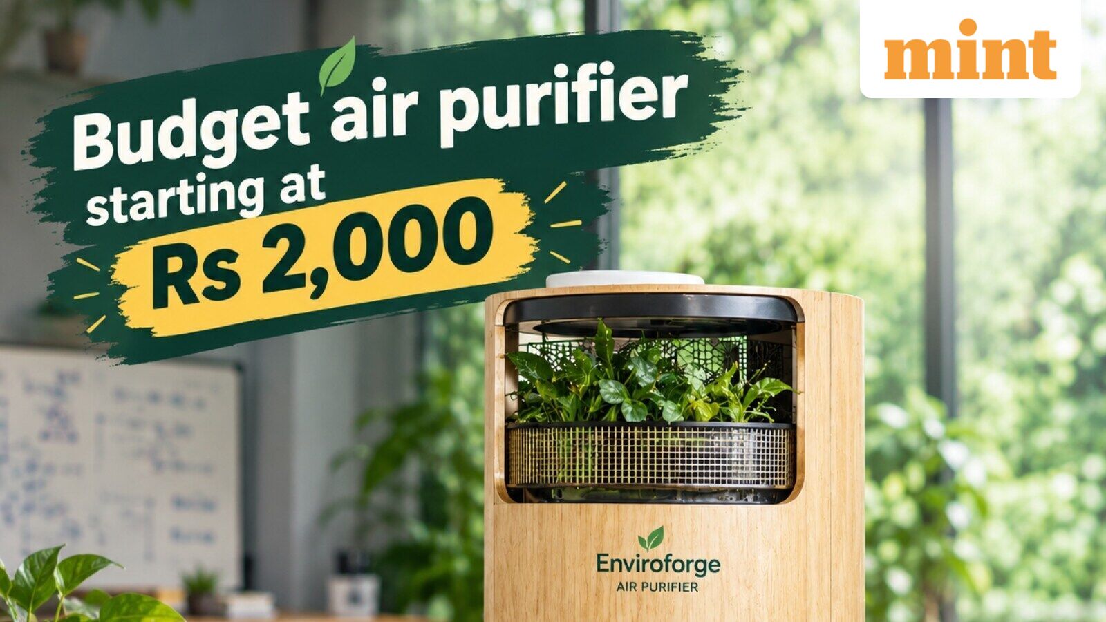 IIT Bombay scholar builds low cost air purifier starting at ₹2,000, can bring down AQI by 85% - How he did it? Details — Mint India, Austin Technology news